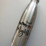 Water Bottles - Bowling - 500ml - Silver - Small But Mighty