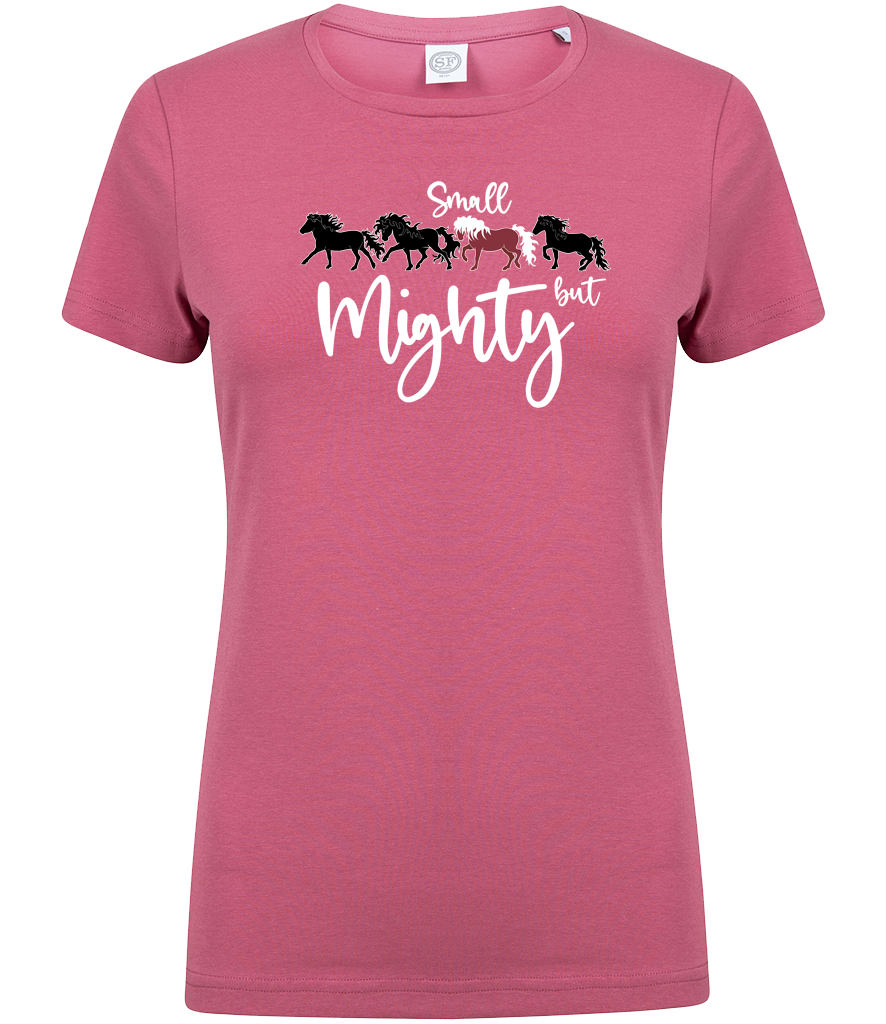Ladies Feel Good Stretch T-Shirt - Small but Mighty - Image 4