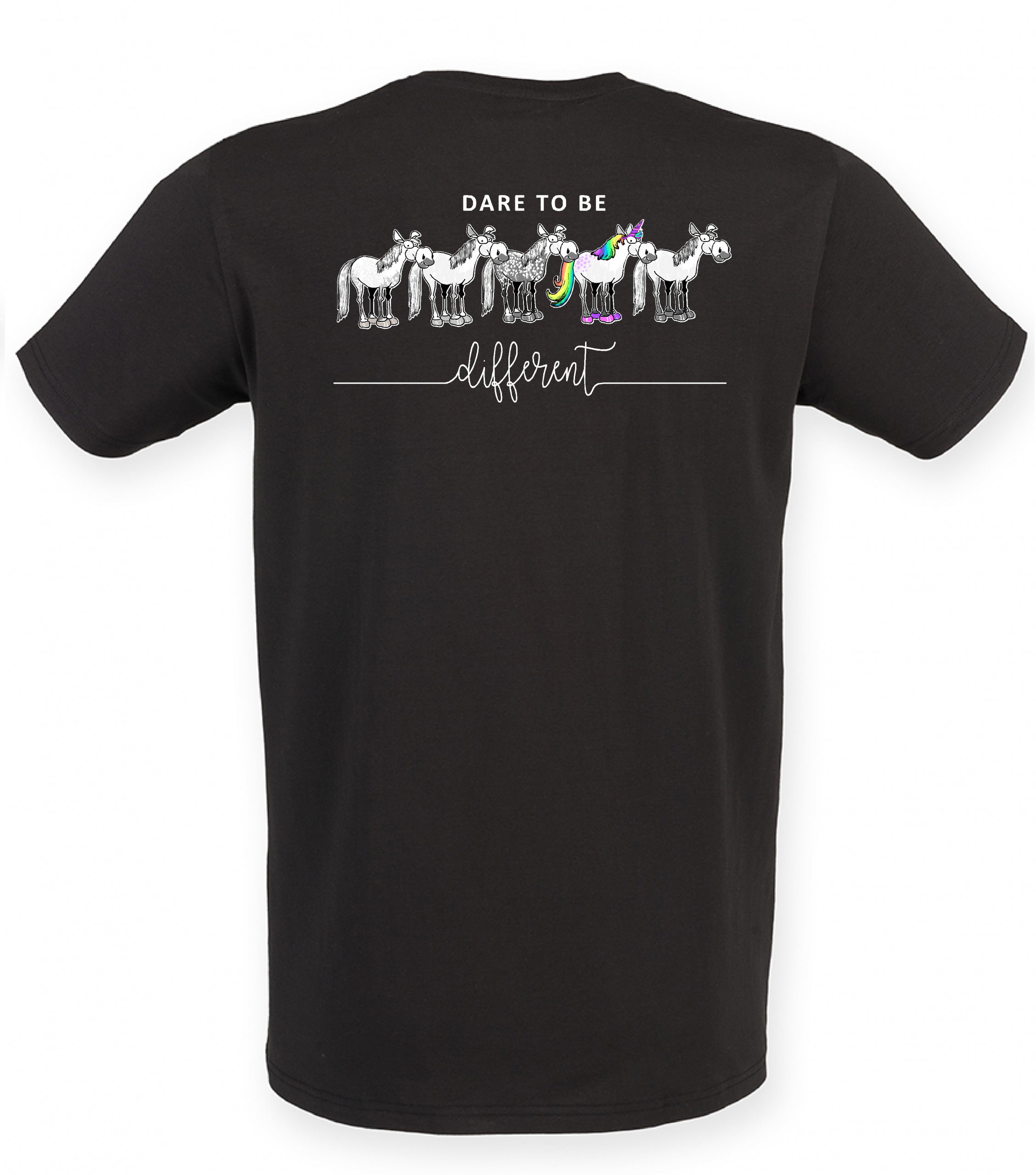 Kids Feel Good Stretch T-Shirt - Dare to be Different Unicorn
