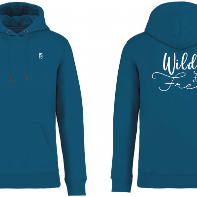 Unisex Heavyweight Hooded Sweatshirt - Wild and Free