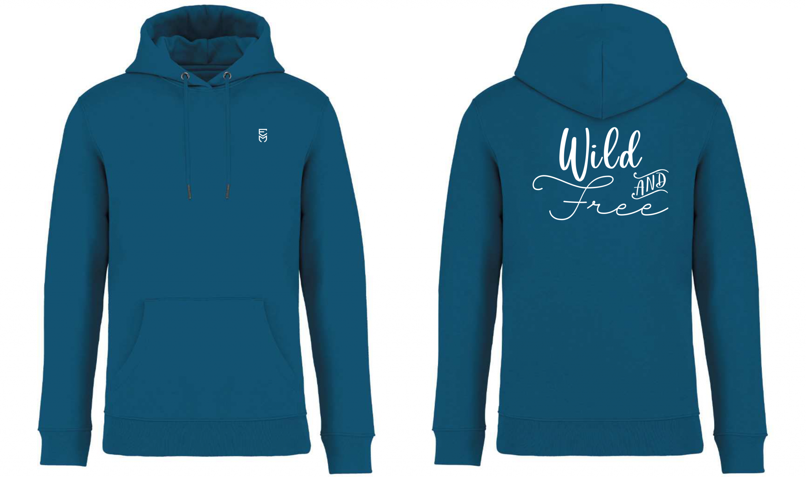 Unisex Heavyweight Hooded Sweatshirt - Wild and Free
