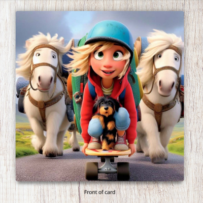 Outer Hebrides Mountain Boarding Card